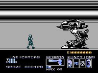 une photo d'Ã©cran de Robocop sur Nintendo Nes